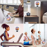 Portable Bluetooth DVD/CD Player, Wall Mountable CD DVD Player HDMI Built-in HiFi Speakers