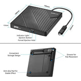 External DVD Drive USB 3.0 USB C CD Burner Amicool CD/DVD +/-RW Optical Drive,Slim Portable DVD CD ROM Rewriter Writer Duplicator