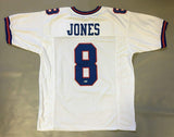 Daniel Jones Autographed Signed Pro Style Jersey Beckett Witnessed Coa
