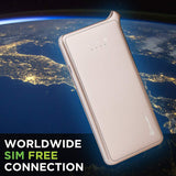 GlocalMe U2 4G Mobile Hotspot Global Wi-Fi with 1GB Global Initial Data, SIM Free, Gold