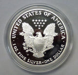2001 W American 1 oz Silver Eagle Dollar PROOF US Mint