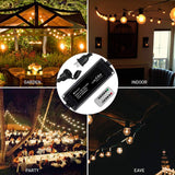 Outdoor Dimmer, 240W Max Outdoor String Lights Switch, Wireless Remote Control Dimmer