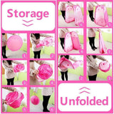 Le Papillon Pink Princess Tent Kids Ball Pit 1st Gift Toddler Girl Easy Pop Up Fold into a Carrying Case Play Tent Indoor & Outdoor Use.