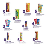 Healthy Snacks and Bars Variety Pack Gift Snack Box care package Granola Bars- Bulk Sampler(40 count)
