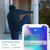 Reolink 5MP PoE Camera Outdoor/Indoor IP Security Video Surveillance Work with GA , IR Night Vision MotionDetection Audio Support SD Card