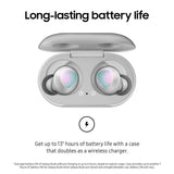 Samsung Galaxy Buds, Bluetooth True Wireless Earbuds (Wireless Charging Case Included), Silver - US Version with Warranty