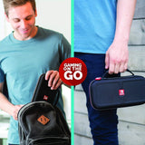 Nintendo Switch Carrying Case – Protective Deluxe Travel Case – Black Ballistic Nylon Exterior – Official Nintendo Licensed Product
