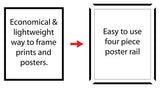 MCS 22.38x34 Inch (2pk) Original Poster Frame, Black (65548)