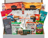 Keto Snack Box (20 Count) - Ultra Low Carb Snacks, Ketogenic Friendly, Gluten Free, Low Sugar - Healthy Keto Gift Box Variety Pack - Protein Bars