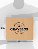 CraveBox Care Package (45 Count) Snacks Cookies Bars Chips Candy Ultimate Variety Gift Box Pack Assortment Basket Bundle Mixed Bulk Sampler Treats