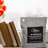 Bamboo Charcoal Air Purifying Bag (4 Pack), 200g Natural Air Purifying Bags, Activated Charcoal Odor Eliminators, Car Air Purifier, Closet Freshener
