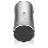 BrüMate Hopsulator Slim Double-walled Stainless Steel Insulated Can Cooler for 12 Oz Slim Cans (Aqua)