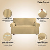 Easy-Going Stretch Sofa Slipcover 1-PieceSofa Cover Furniture Protector Couch Soft (Chair,Beige)