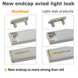 hunhun 10-Pack 3.3ft/1Meter U Shape LED Aluminum Channel System With milky Cover, End Caps and Mounting Clips, Aluminum Profile for LED