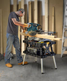 Folding Table Work Bench For Woodworking Tools & Accessories with Clamps