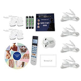 FDA cleared OTC HealthmateForever YK15AB TENS unit with 4 outputs, apply 8 pads at the same time, 15 modes Handheld Electrotherapy device USD723178S