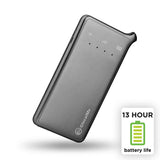 GlocalMe U2 LTE Global Mobile Hotspot Wi-Fi with 2GB Global Initial Data, SIM Free Grey