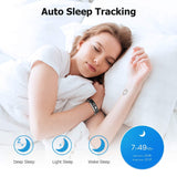 Letsfit Fitness Tracker HR, Activity Tracker Watch with Heart Rate Monitor, Pedometer, Sleep Monitor, 14 Sports Modes, Step Counter, Calorie Counter