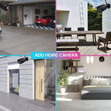 Outdoor Security Camera- 1080P Outdoor Surveillance Cameras Waterproof IP66 IP Cam 2.4G