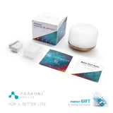 ASAKUKI 500ml Premium, Essential Oil Diffuser, 5 In 1 Ultrasonic Aromatherapy Fragrant Oil Humidifier Vaporizer, Timer and Auto-Off Safety Switch
