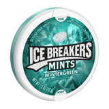 ICE BREAKERS Sugar Free Mints, Wintergreen 1.5 Ounce (Pack of 8)