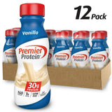 Premier Protein 30g Protein Shake, Vanilla, 11.5 fl oz Shake, (12 count)