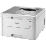 Brother HL-L3210CW Compact Digital Color Printer Providing Laser Printer Quality Results with Wireless, Amazon Dash Replenishment Enabled, White