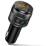 IMDEN Bluetooth FM Transmitter for Car, QC3.0 Wireless Bluetooth FM Radio Adapter Music Player FM Transmitter