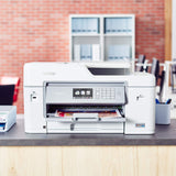 Brother MFC-J6545DW INKvestmentTank Color Inkjet All-in-One Printer with Wireless, 11" x 17" Scan Glass and Up to 1-Year of Ink in-Box MFC-J6545dw