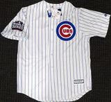CHICAGO CUBS JON LESTER AUTOGRAPHED WHITE MAJESTIC COOL BASE JERSEY 2016