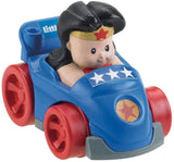 Fisher-Price Little People DC Super Friends, Wheelies Gift Set (6 Pack) [Amazon Exclusive]