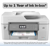 Brother MFC-J6545DW INKvestmentTank Color Inkjet All-in-One Printer with Wireless, 11" x 17" Scan Glass and Up to 1-Year of Ink in-Box MFC-J6545dw