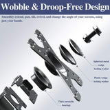 Mounting Dream Full Motion TV Wall Mounts TV Bracket with Articulating Arms