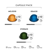 Nespresso Vertuoline Coffee, Best Seller Assortment, 30 Capsules