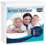 Utopia Bedding Zippered Mattress Encasement - Waterproof Mattress Protector (Twin)