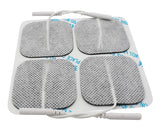 TENS Unit Pads Electrodes 2x2 40 Pcs Replacement Reusable Premium Pads Electrode Patches for Electrotherapy - Non Irritating Design