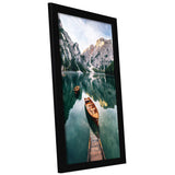 Americanflat 12x18 Black Poster Frame - Shatter-Resistant Glass - Hanging Hardware Included
