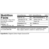 Viva Naturals Organic Extra Virgin Coconut Oil (54 Oz) - Non-Gmo Cold Pressed