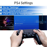 Beexcellent Gaming Headset for PS4 Xbox One PC, Surround Sound PS4 Headset with Anti-Noise Mic,Ergonomic Memory Foam Earmuff, Adjustable Headband,Red