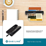 Caseling Hard Case Fits Epson Workforce ES-50 / ES-55R / ES-60W / ES-65WR / DS-30 / DS-70 / DS-80W - Portable Document & Image Scanner