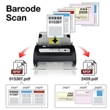 Plustek PS186 High Speed Document Scanner, with Auto Document Feeder (ADF). For Windows 7 / 8 / 10