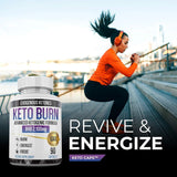 Keto Pills - 3X Dose (2100mg | 90 Capsules) Advanced Keto Burn Diet Pills - Best Exogenous Ketones BHB Supplement - Max Strength Formula