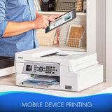 Brother MFC-J805DW INKvestmentTank Color Inkjet All-in-One Printer with Mobile Device and Duplex Printing with Up To 1-Year of Ink In-box