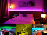 LED Strip Light Waterproof 16.4ft RGB SMD 5050 LED Rope Lighting Color Changing Full Kit