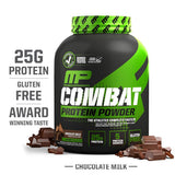 MusclePharm Combat Protein Powder, Essential Whey Protein Powder, Isolate Whey Protein, Casein and Egg Protein with BCAAs and Glutamine