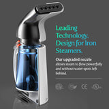iSteam Steamer for Clothes [New Technology] Powerful Dry Steam Iron 7-in-1