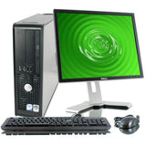 Dell OptiPlex Desktop Complete Computer Package with Windows 10 Home - Keyboard, Mouse, 17in LCD Monitor(brands may vary) (Renewed)