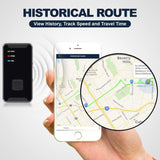 PRIMETRACKING Personal GPS Tracker - Mini, Portable, Track in Real Time - 4G LTE - with SOS Button  Locator Tracking Device - for Seniors, Kids, Cars