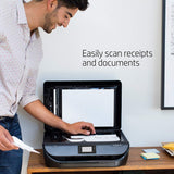 HP OfficeJet 5255 Wireless All-in-One Printer, HP Instant Ink & Amazon Dash Replenishment ready (M2U75A), Black