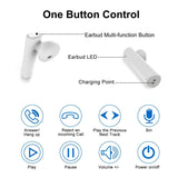 Upgraded Bluetooth 5.0 Wireless Earbuds, Bluetooth Headphones with 35 Hour Playtime Deep Bass HiFi 3D Stereo Sound, Built-in Mic Earphones